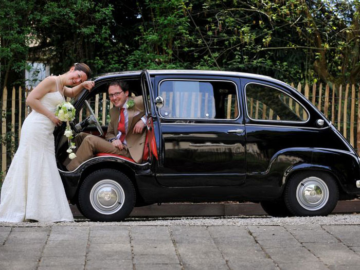 location voiture mariage Fiat 600 Multipla