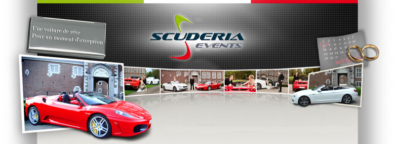 Location voiture prestige : Scuderia Events