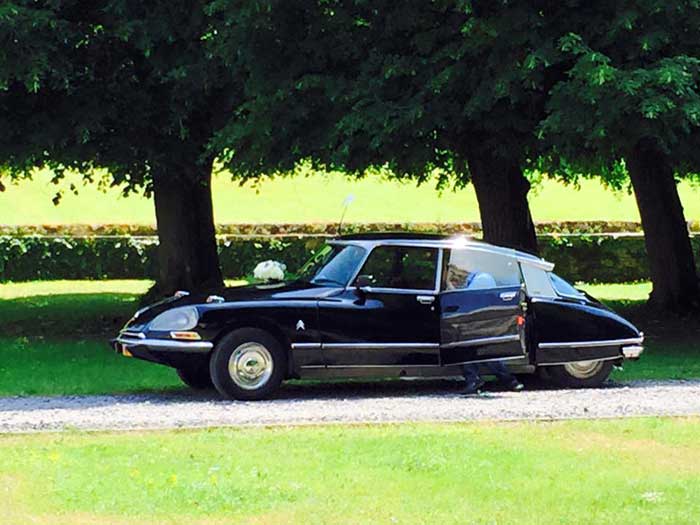 location voiture mariage Citroën DS 23 Pallas