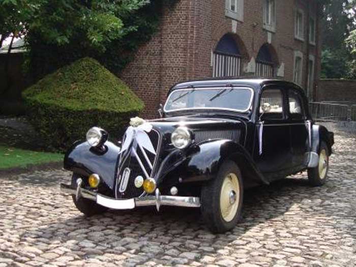 location voiture mariage Citroën traction 11b de 1953