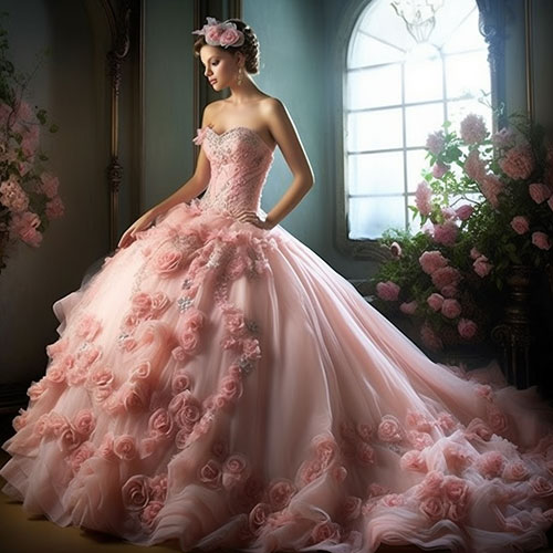 La robe de mariée en couleur