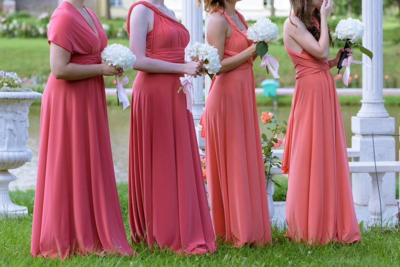 Des robes qui mettent en valeur la silhouette de vos demoiselles d’honneur