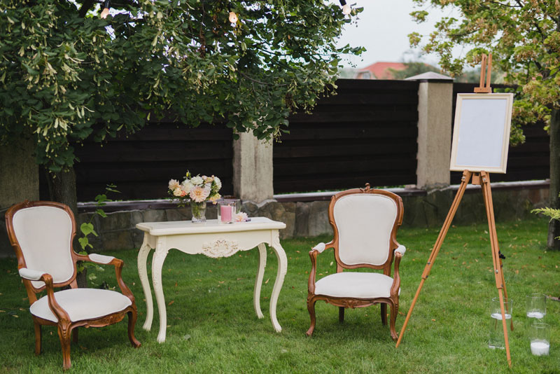 amenagement elegant pour ceremonies