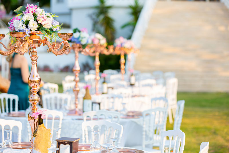 harmonisation theme mariage et decoration