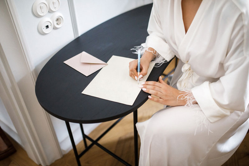 voeux de mariage angoisse de la page blanche on respire