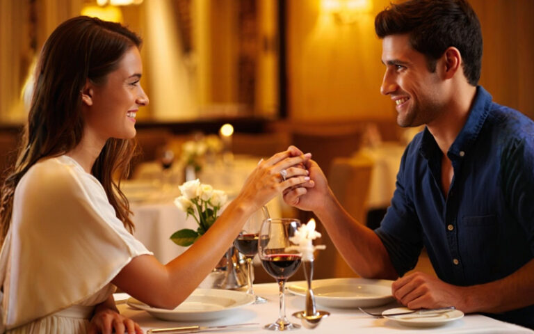 fiancailles romantiques