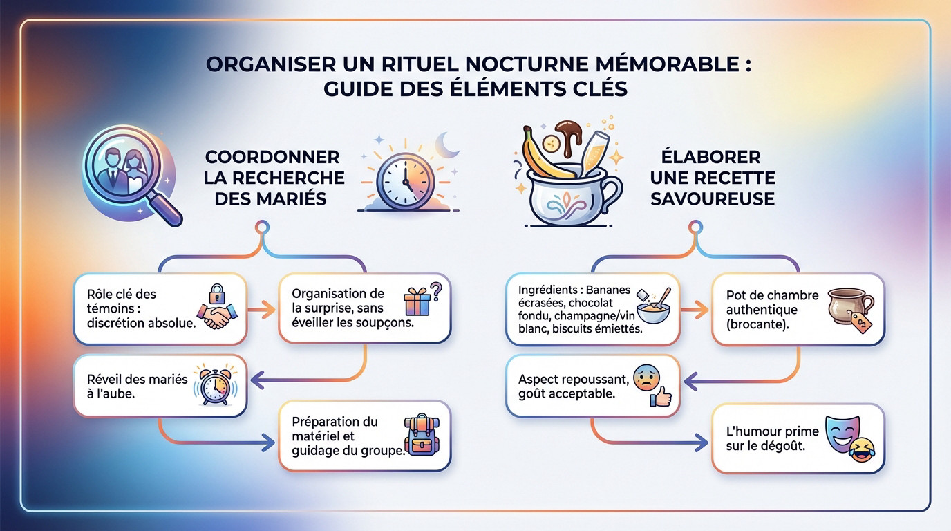 Organisation du rituel du pot de chambre : ingrédients et accessoires
