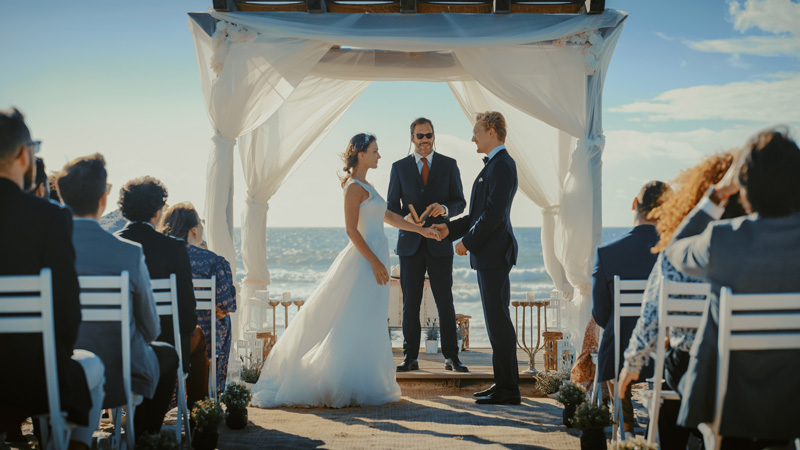 mariage plage les regles pour sunir legalement en France