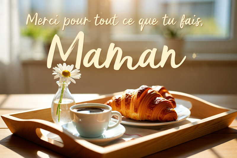 messages de gratitude pour remercier une maman au quotidien