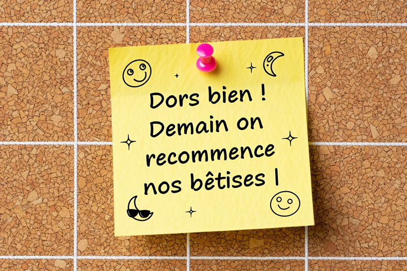 utiliser lhumour pour finir la journee sur une note legere