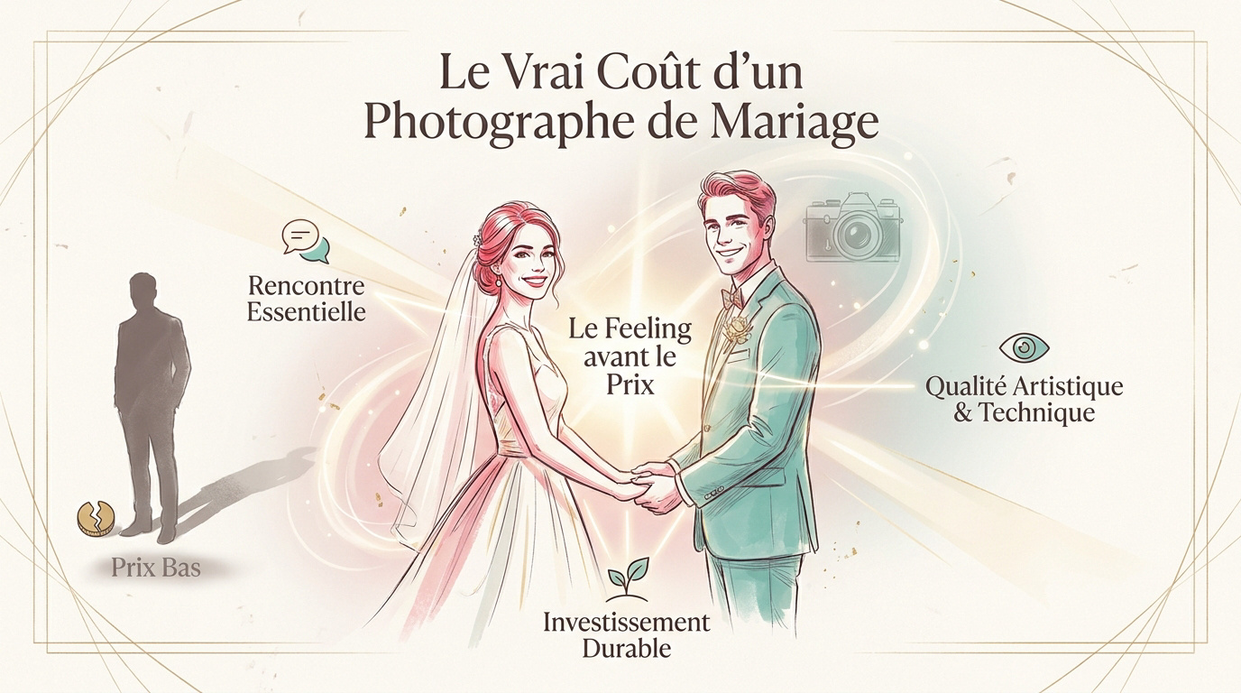 Comparatif des tarifs et prestations d'un photographe de mariage professionnel