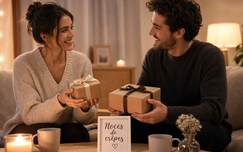 noces crepe 39 ans mariage cadeaux symboliques