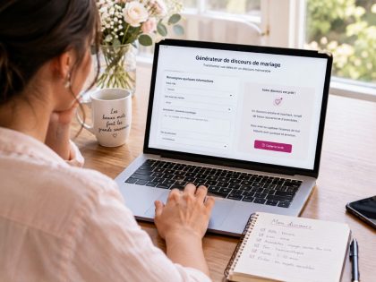 Choisir et utiliser son générateur de discours de mariage