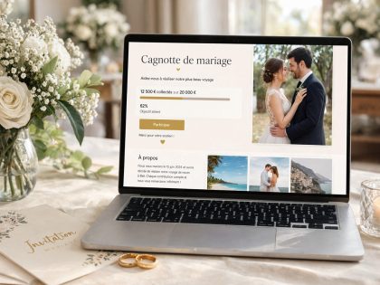 Comparatif 2026 des meilleures cagnottes en ligne pour un cadeau de mariage