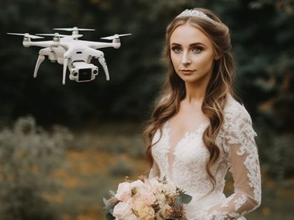 Un drone pour votre mariage
