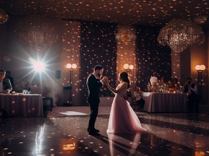 Piste de danse : Éclairage et décoration