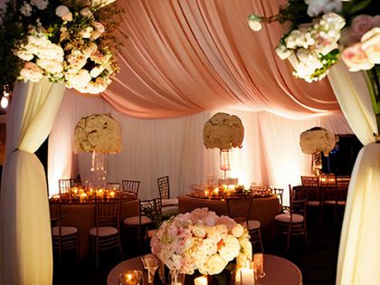 Réception mariage originale