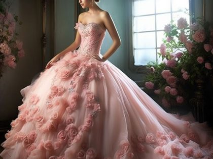 La robe de mariée en couleur